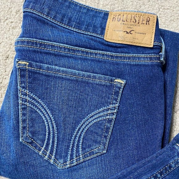 Hollister Juniors 1S / 1 Short Denim Skinny Jeans Act W 28 x I 28 Short Inseam - Picture 10 of 12